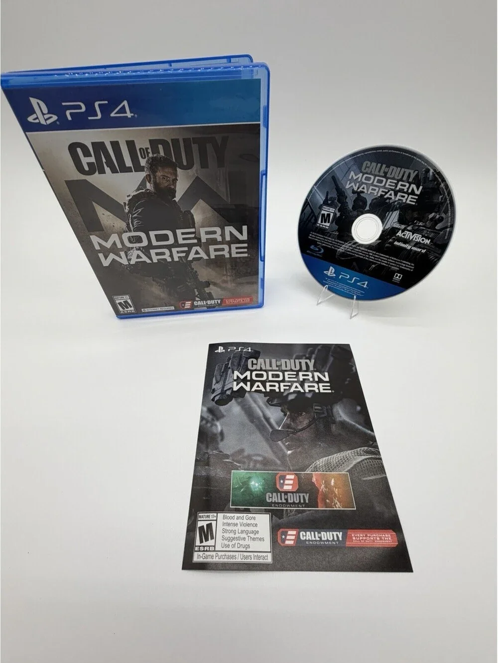 Call of Duty: Modern Warfare - Sony PlayStation 4 PS4 - Tested - Free Shipping